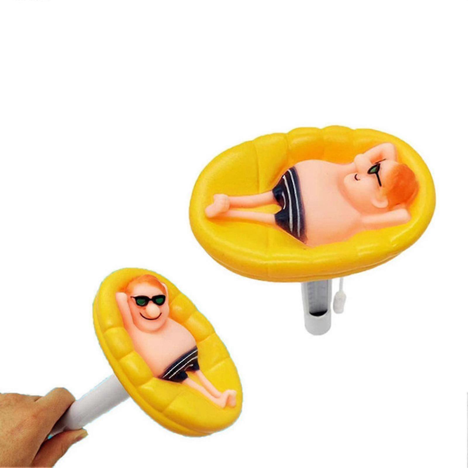 Large Floating Pool Thermometer Water Temperature Thermometers With String For Outdoor