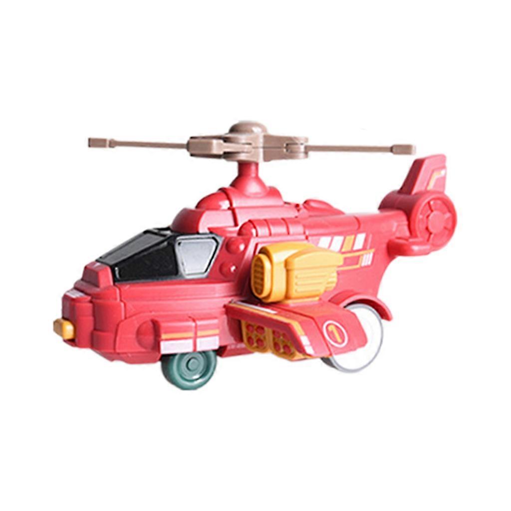 6 Joint Airplane Crashproof Realistic Friction Toy Playset for Toddlers Boys