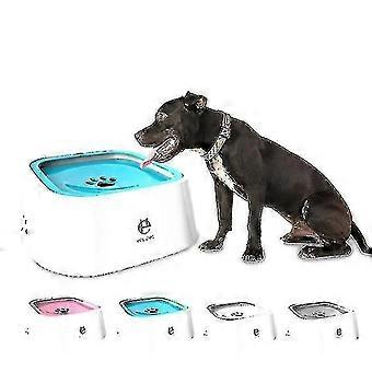 Pet Waterer, Dog Waterer, Dog Bowl, Non-wet Mouth, Splash Water Blue