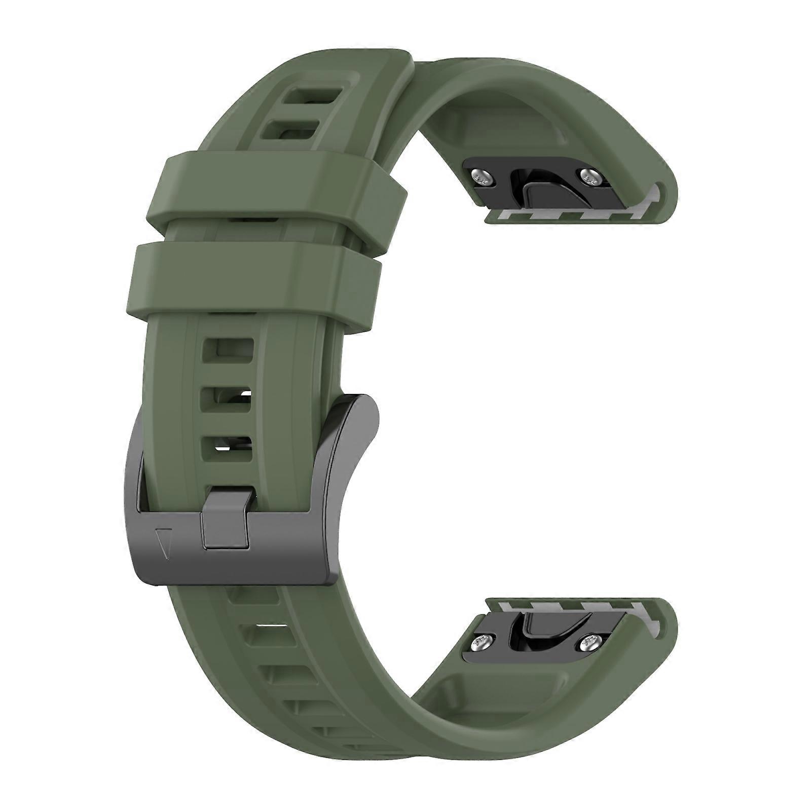 Pulseira de relógio de silicone para Garmin Fenix 6X Pro