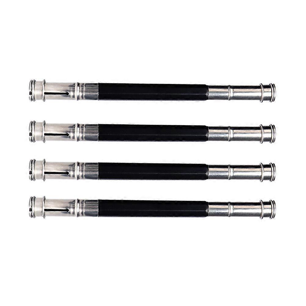 4 stk justerbart stativ studerende blyantforlængelse robust blyantforlænger blyantforlænger