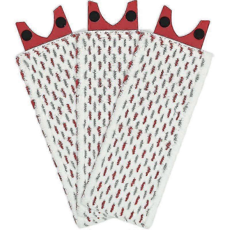 3pcs Compatible For Vileda Edelweiss Mop 1-2 Spray Mop Replacement Mop Pad