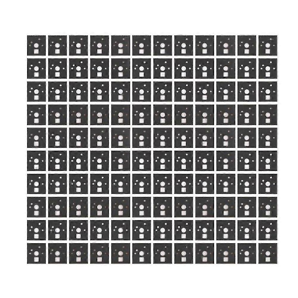 120pcs Mechanical Keyboard Switch Sticker Noise Dampener Foam, B