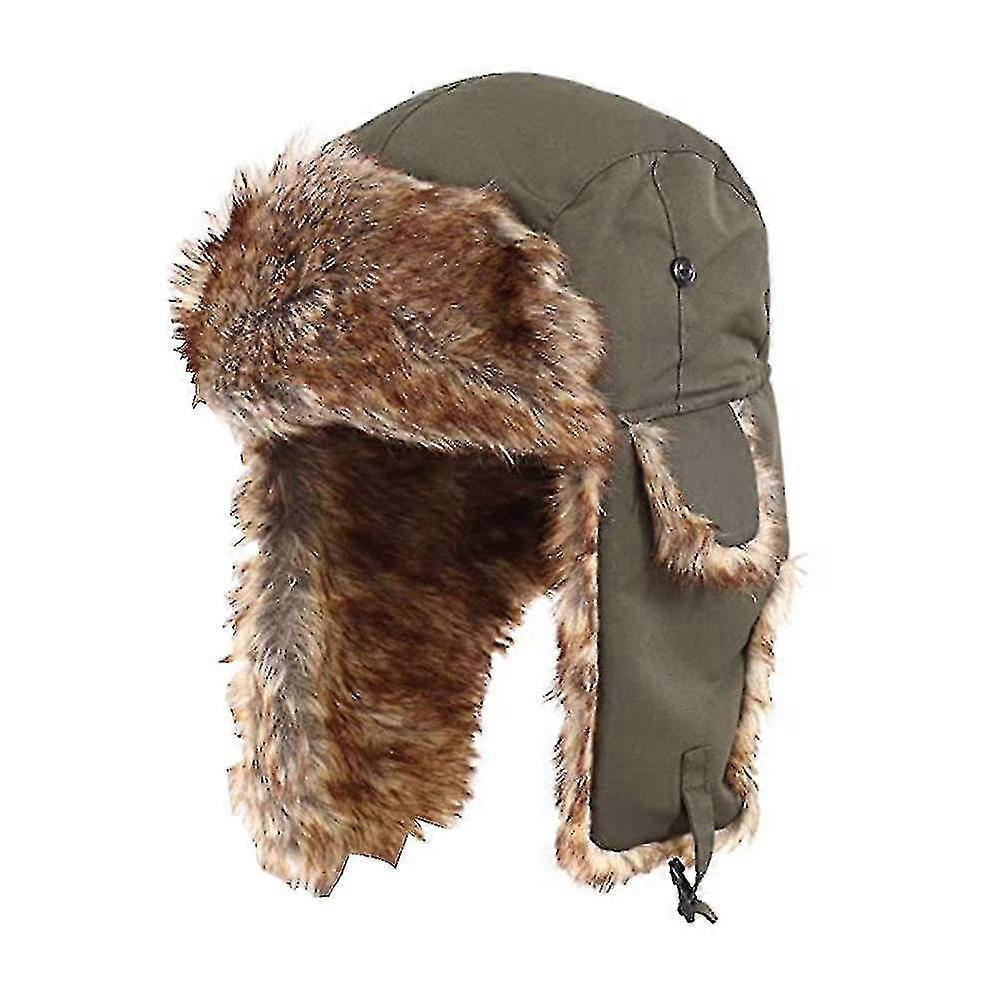 Vinter trooper hattar kallt väder Snöutrustning Vattentätt öronskydd