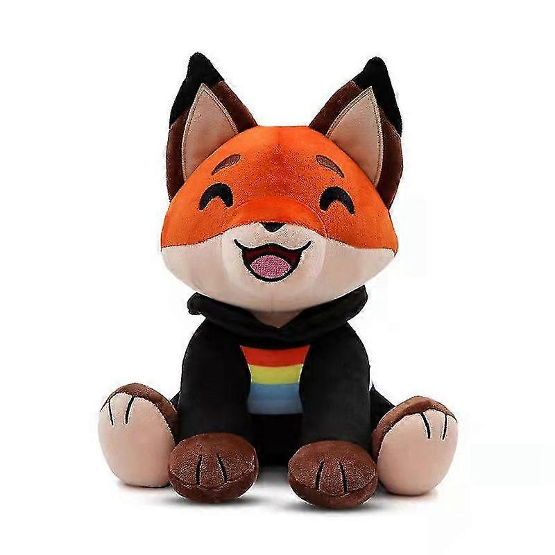 10 Polegadas Fundy Sit Plush Doll Cartoon Fox Plush Toy