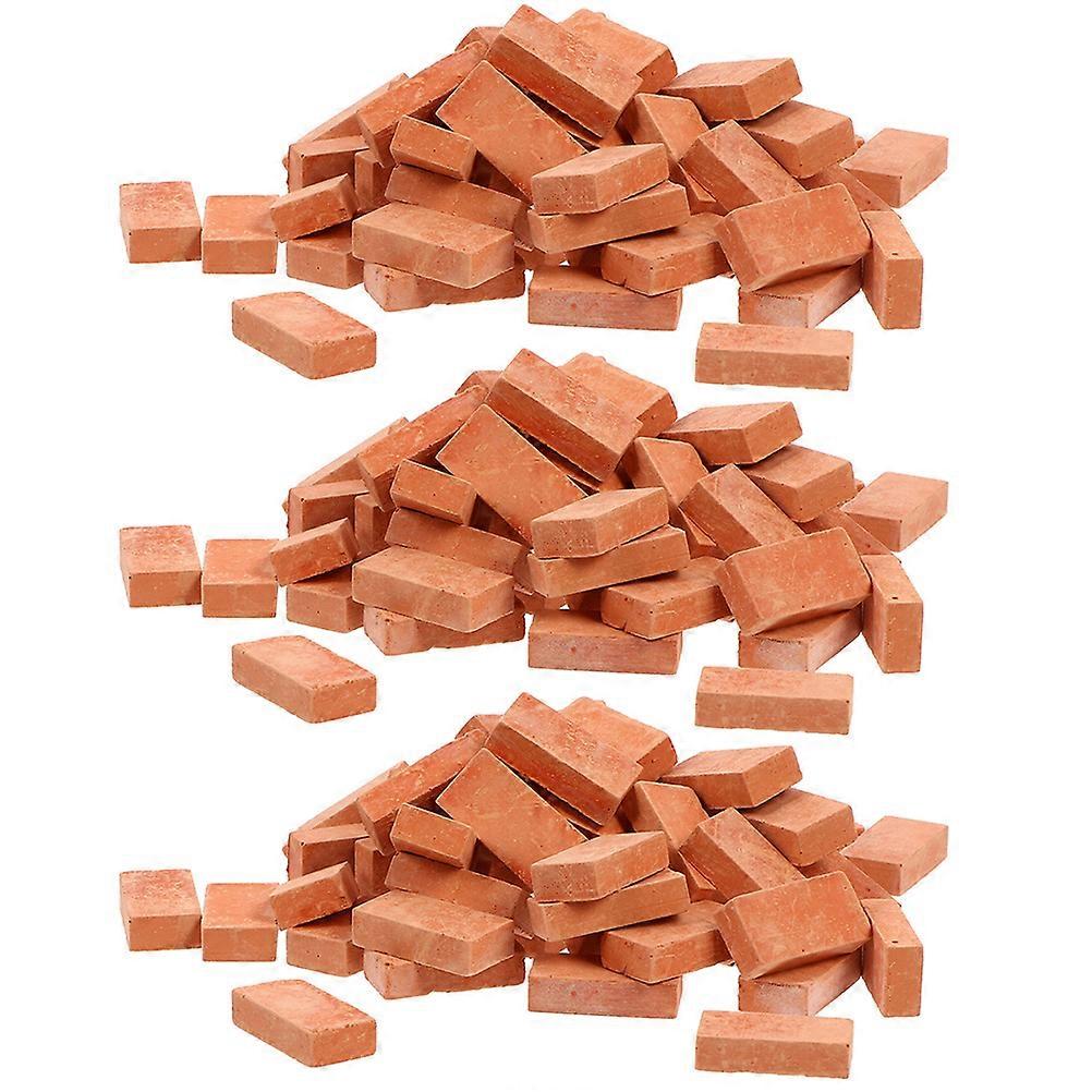 150Pcs Simulation Brick Model Decors Sand Table Decorations Miniature House 1:35