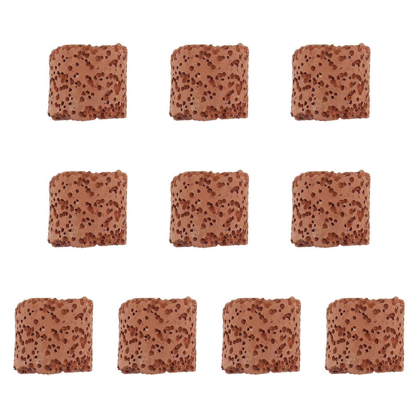 10pcs Practical Fixed Ring Pottery Durable Water Plant Fixed Ring Gravity Ring Decor Holder for Fish Tank