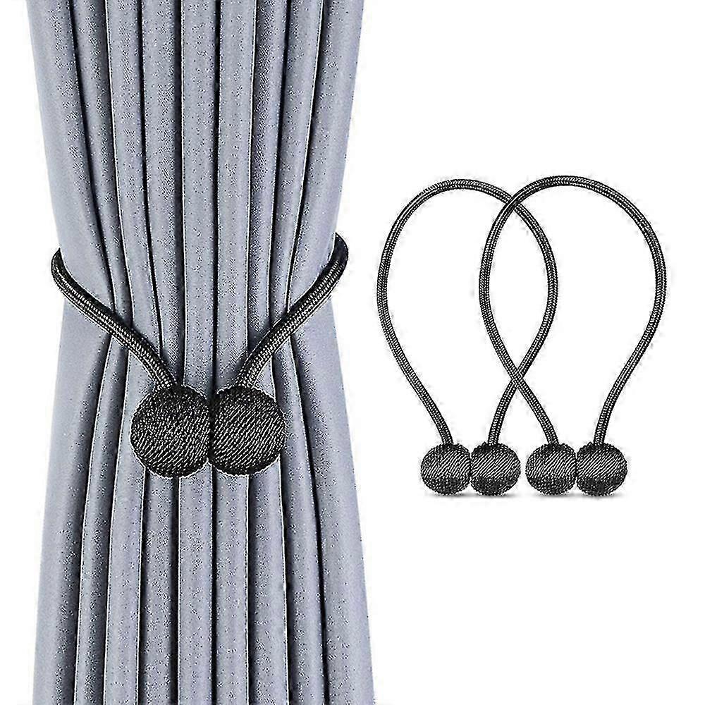 Mágneses függönynyakkendők Függönykapcsok Kötéltartó csatok Függönykötők Függönytartó lakberendezéshez 2db-Jó