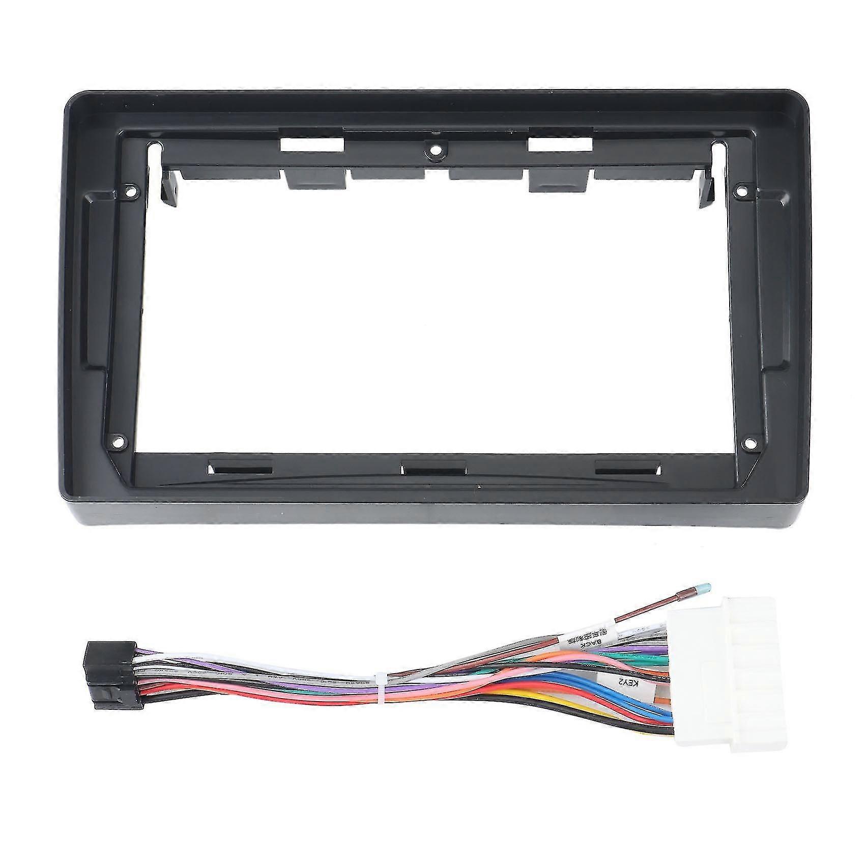 9 Inch 2din Car Dashboard Frame Dvd With Harness For Kia Optima 2005