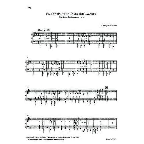 Five Variants on 'Dives and Lazarus': Harp