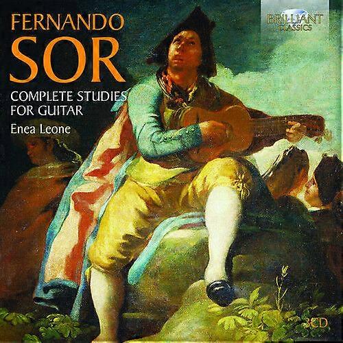 Fernando Sor Fernando Sor Complete Studies for Guitar CD 3 discs (2014)