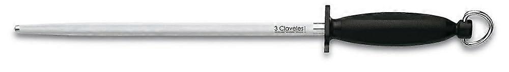 30 Cm Round Sharpening Steel, Hard Chrome Finish, 12 Inch Length, Knife Sharpening Rod