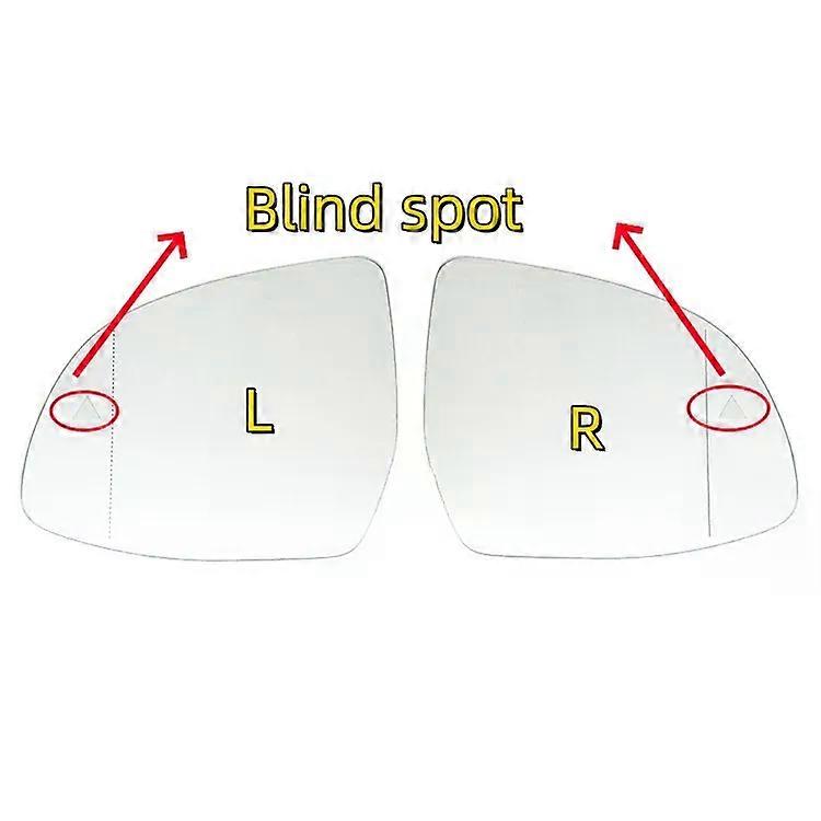 Applies to Car blind spot Heated Mirror Glass Suitable for BMW X3X4X5X6X7 F15 F25 G01G02G05 Rearview mirror blind spot auxiliary lens