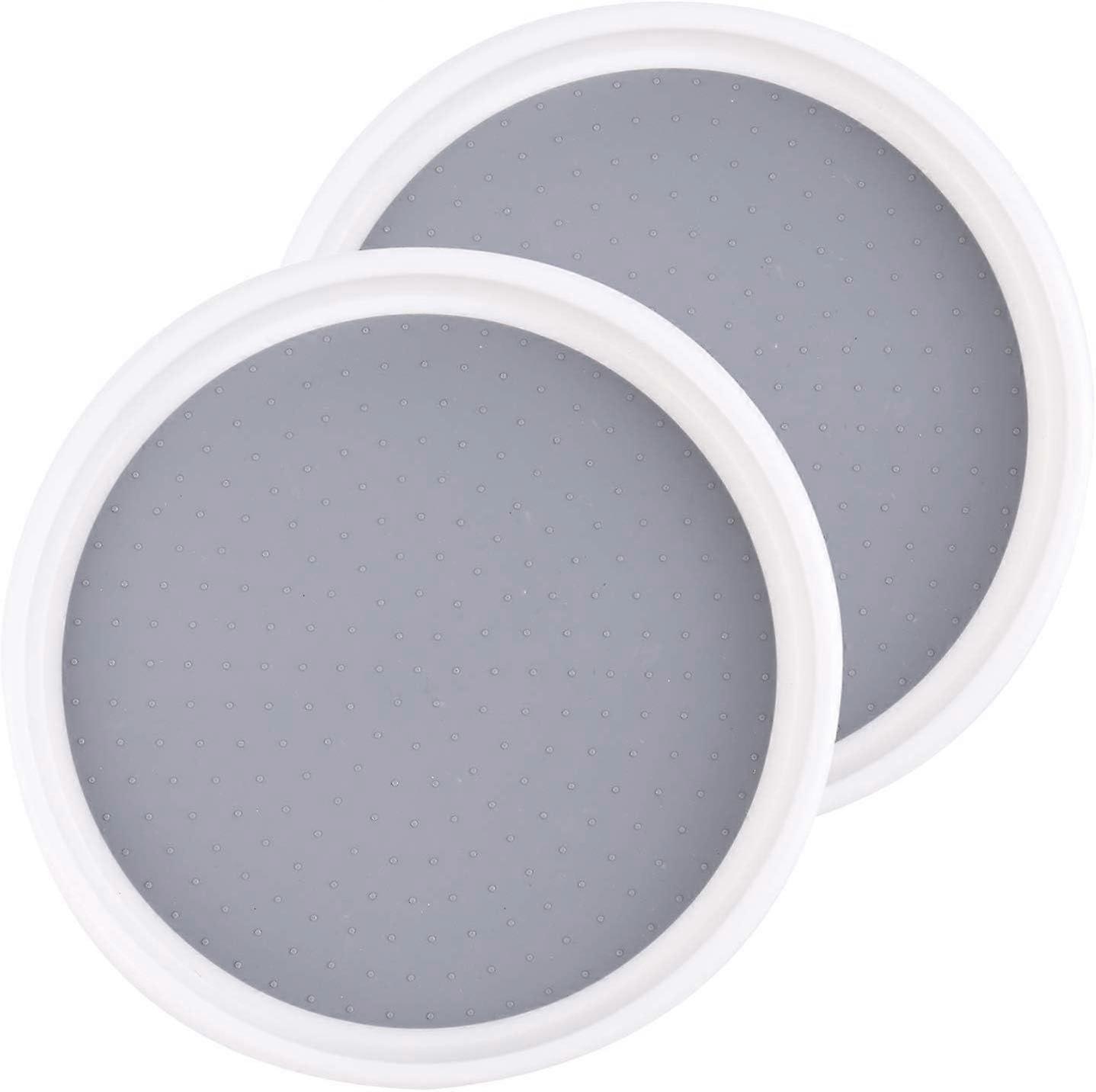 2-pack turntable organizer, swivel