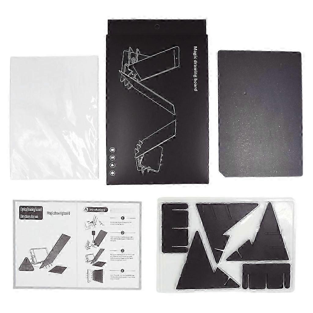Optical Drawing Board Portable Tracing Board Image Sketching Tool for Kid