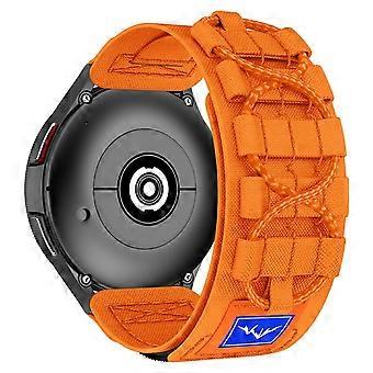 Uniwersalny pasek 20 mm kompatybilny z Samsung Galaxy Watch7 / Watch6 / Watch 5 44mm 40mm pleciony nylonowy pasek do zegarka