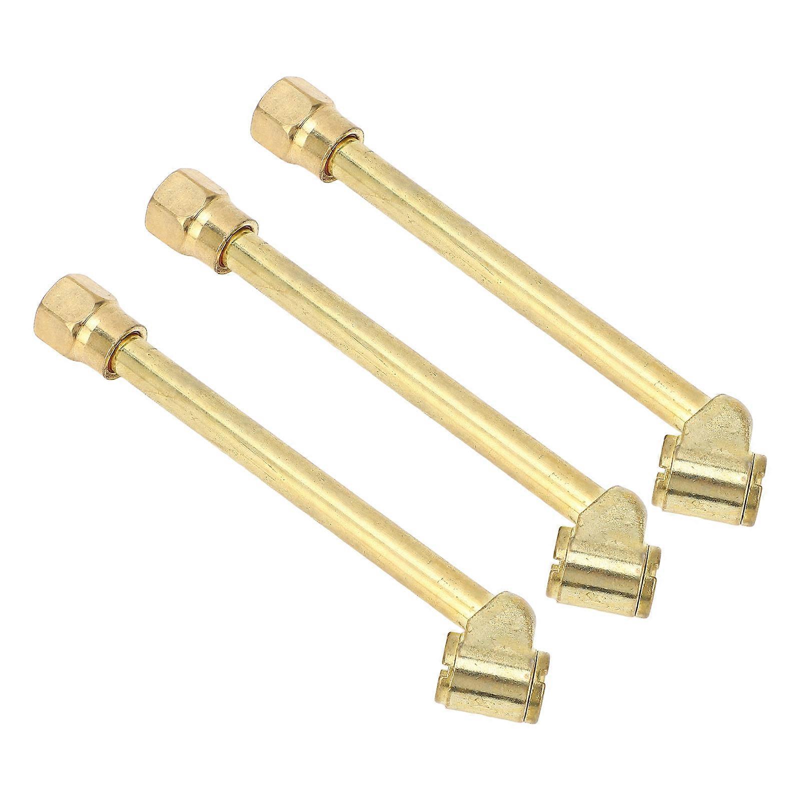 10 Sets Dual Head Air Chuck 1/4in FNPT Thread Iron Zinc Alloy 2 Way Connect Air Chuck with Quick Plug for Truck RV Bus 