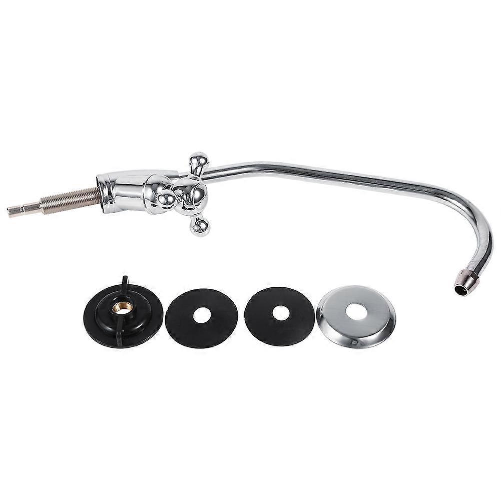Gooseneck Kitchen Faucet With Rotary Spout Mixer Tap For Undersink Water Filter Compatibility