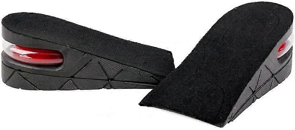 Lightweight 1 Pair 5cm Taller Air Cushion 2-layer Height Increase Taller Insoles