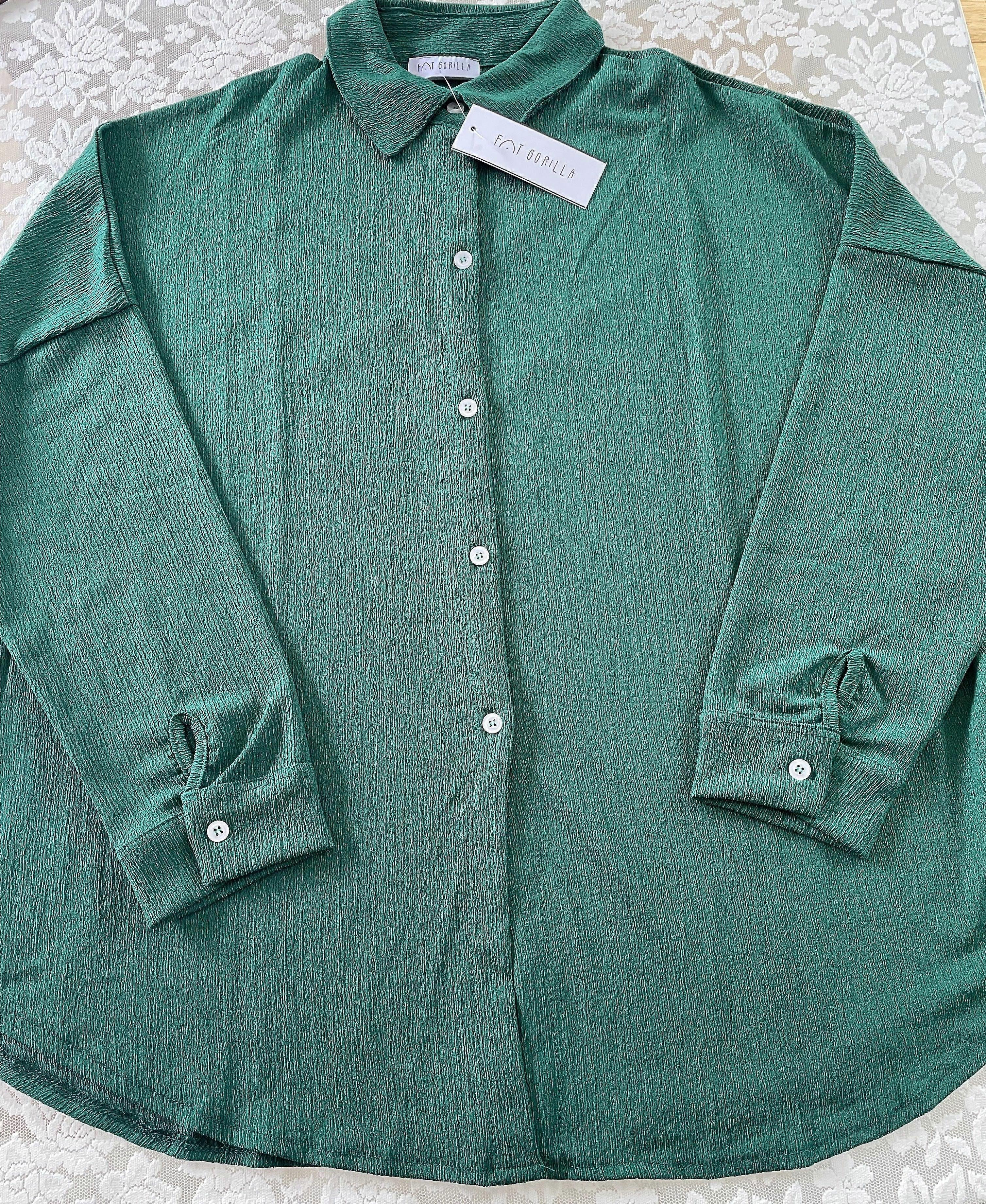 Oversize Womens Textured Shirt