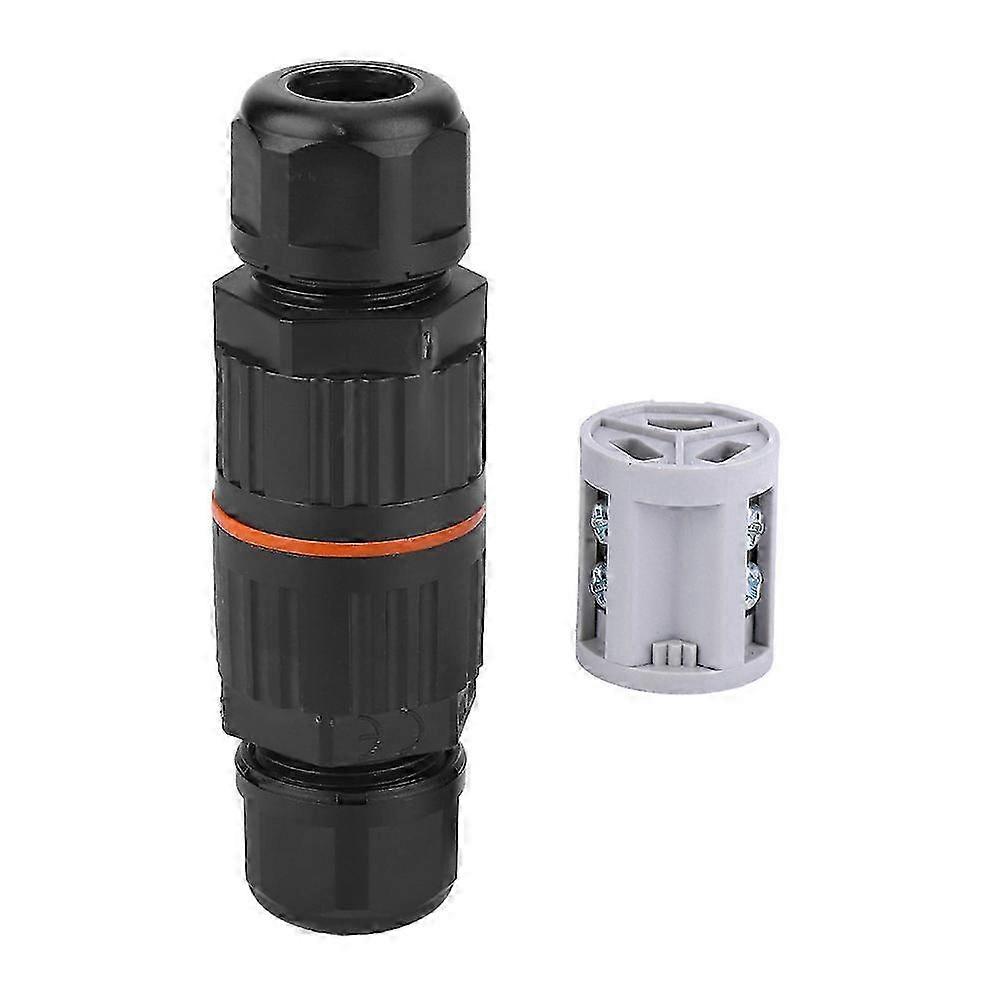 IP68 Waterproof Junction Box Outdoor Lamp Electrical Cable Connectorwith 3-Core Terminal