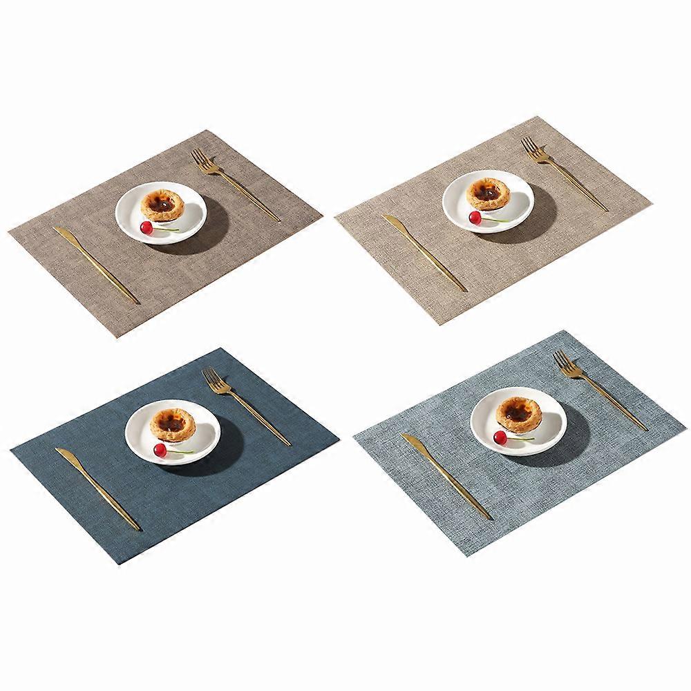 Placemats, Heat Resistant, Double Layered Fabric
