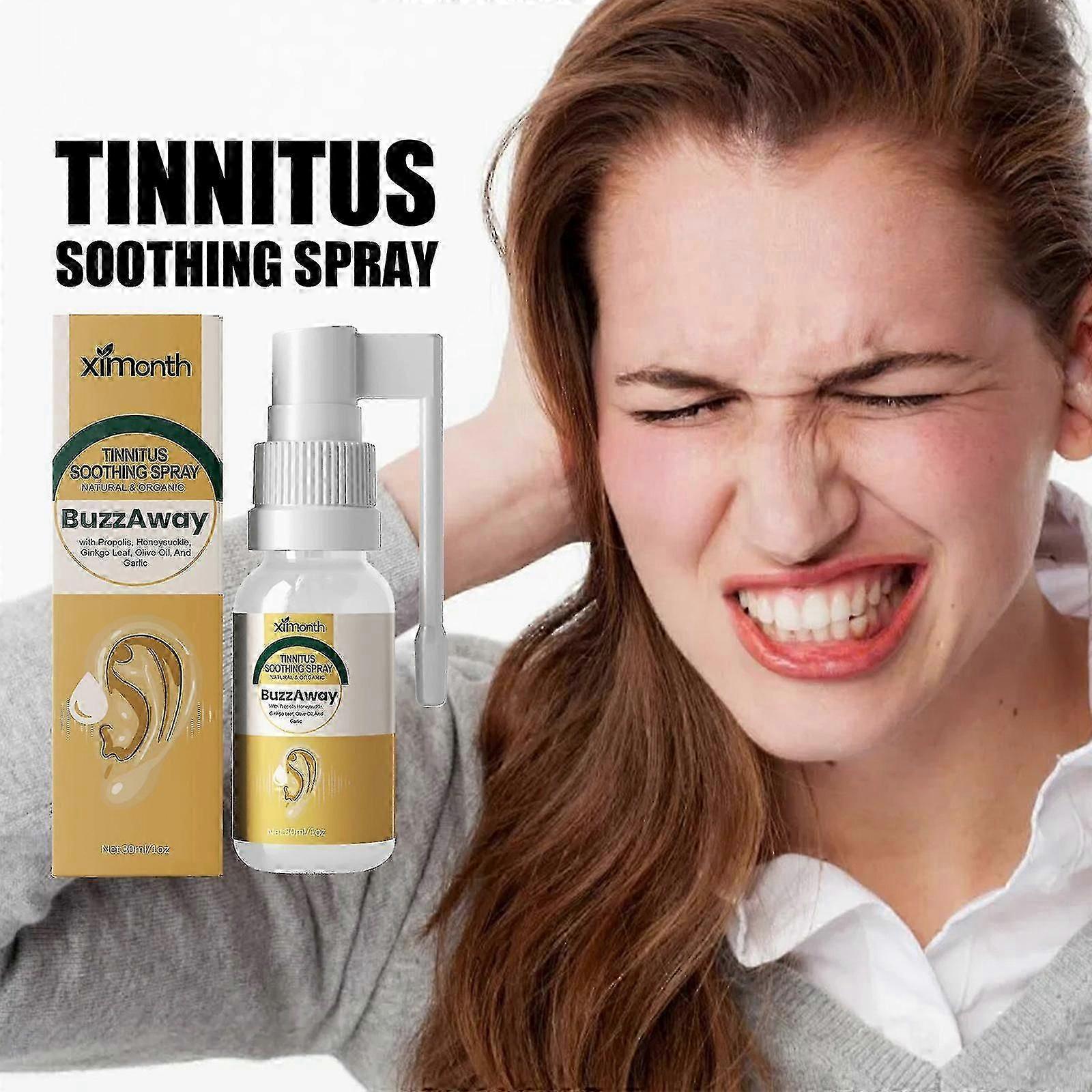 XIMONTH Propolis Kulak Çınlaması Bakım Spreyi İç kulak tıkanıklığını, kulak çınlamasını ve kulak rahatsızlığını giderir Kulak Bakım Spreyi Kulak Damlası1PCS)-3257028113343