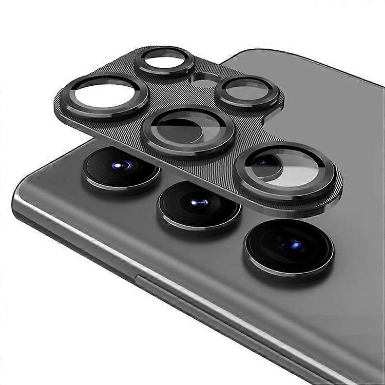 ENKAY HAT PRINCE Compatible For Samsung Galaxy S24 Ultra Camera Lens Protector Aluminium Alloy + Tempered Glass Anti-Scratch