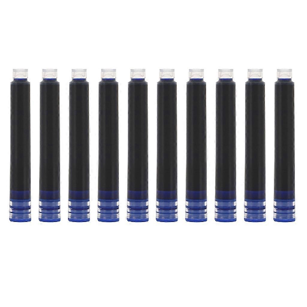 10 قطعة يمكن التخلص منها الأزرق الأسود حبر القلم حبر خرطوشة عبوات الحبر كيس القرطاسية BL26