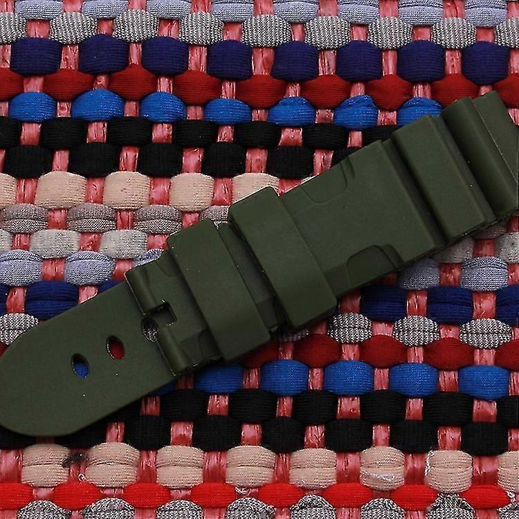 Pasek do zegarka 24 / 26MM do akcesoriów do zegarków Panerai Pam111 z miękkim gumowym paskiem