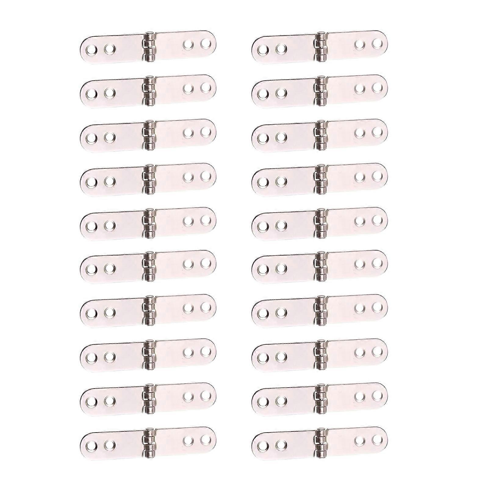 Upgraded Round Foldable Hinges Simple Install Foldable Hinges Furniture Hinges Hardware Hinge 10/20pcs for Furniture