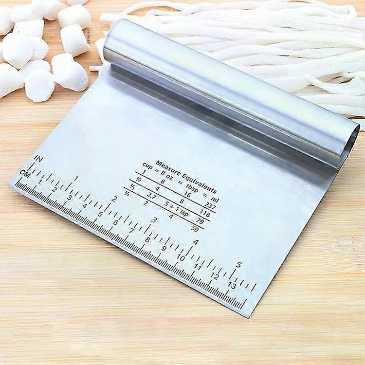 Noodle Cutter-Durable Stainless Steel with Scale Section Baking Tool