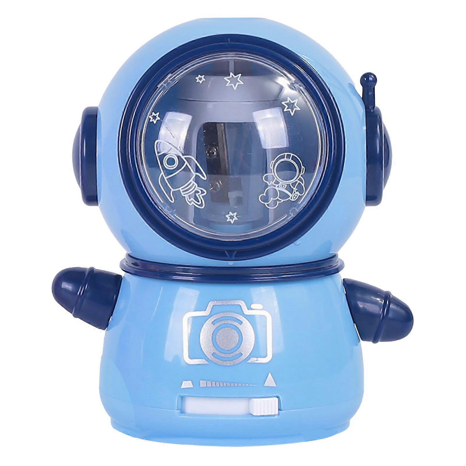 Pencil Sharpener, Spaceman Themed, Dual Power Options