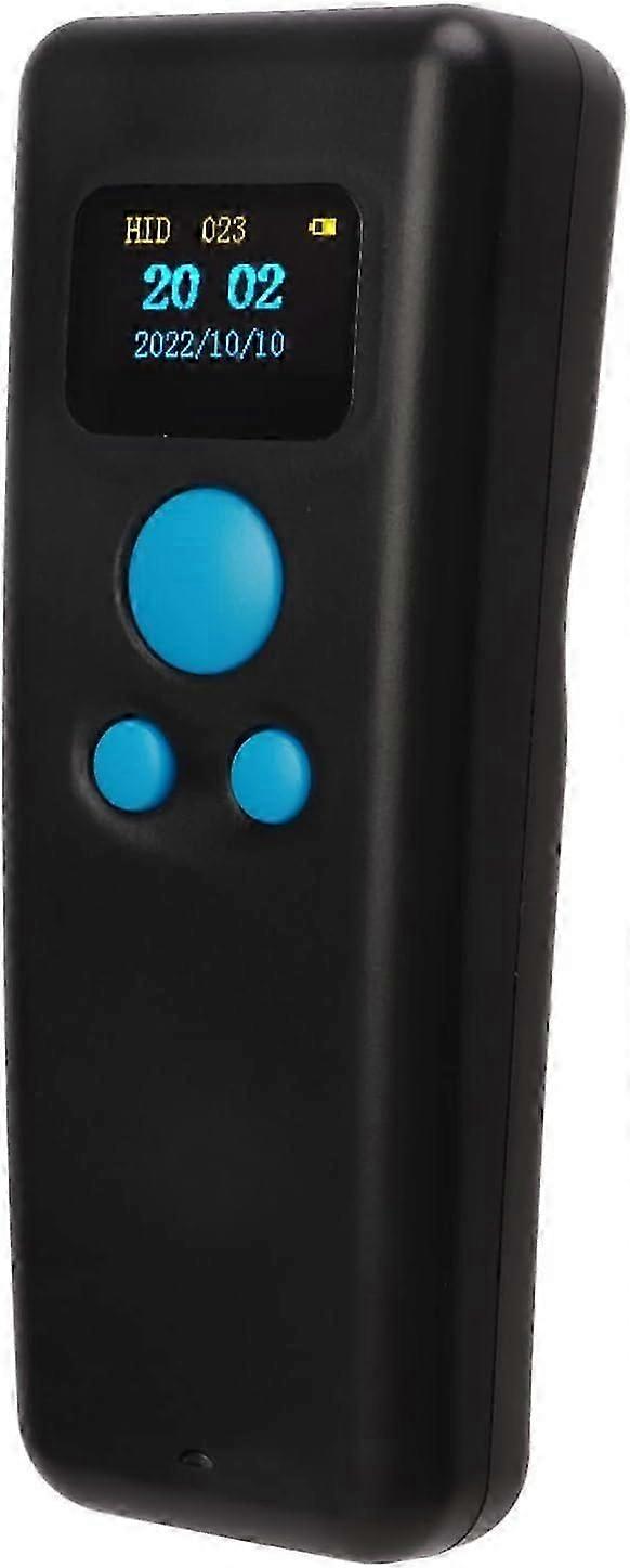 Wireless USB Barcode Reader Interference Resistant Fast Decoding Barcode Scanner 2 Download Mode With 2.4G Receiver For Phone (1D M8L)