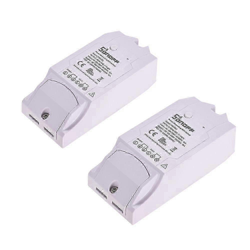 Sonoff Pow R2 WiFi Wireless Smart Switch Smart Home Wifi Remote Controller 15A Works With  Home Alexa