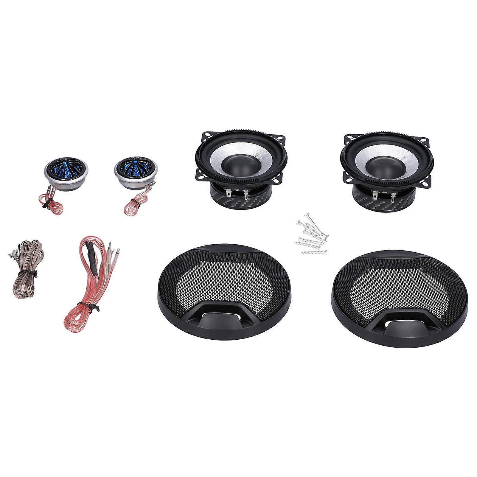 Car Dome Tweeter Speaker 120W High Efficiency Clear Stereo Sound Built In Crossover Universal