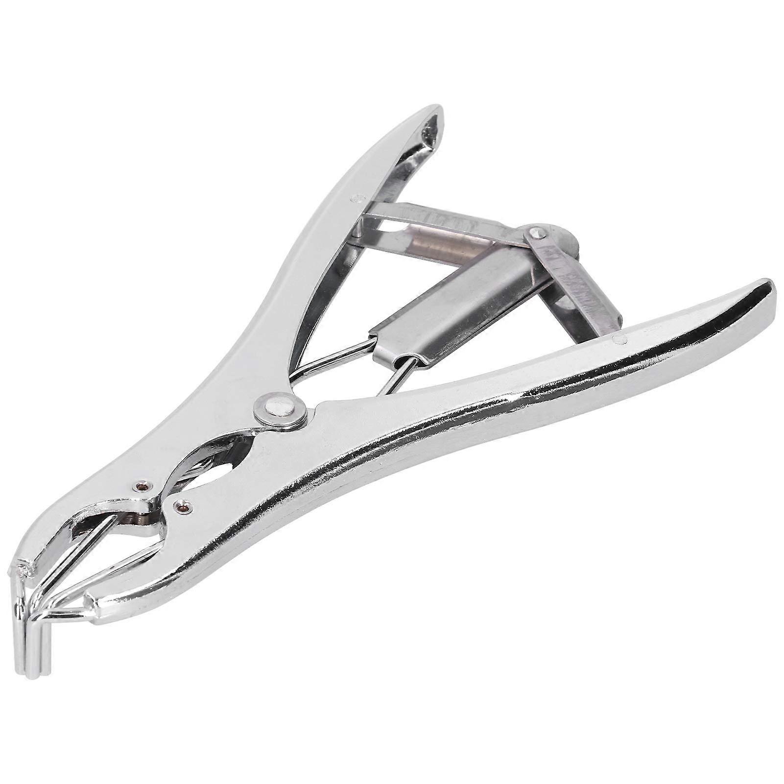 Balloon Expansion Pliers, Stainless Steel Confetti Filling Tool, Manual Clip for DIY Sequin Stuffing, Silver