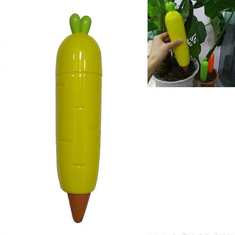 Creative Lazy Automatic Drip Potted Flower Watering Device Plant Drip Irrigation Percolator Yellow