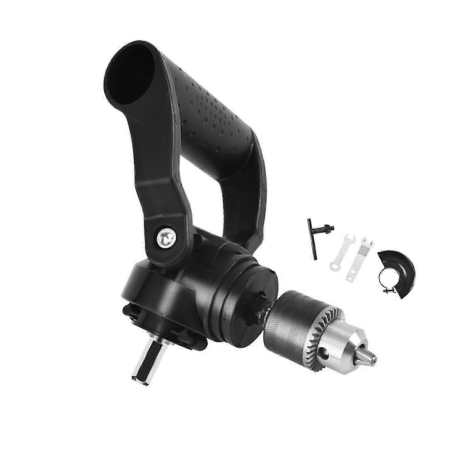 Right Angle Drill Chuck Adapter Bending Extension Attachment for Hand Drill Accessories Tool