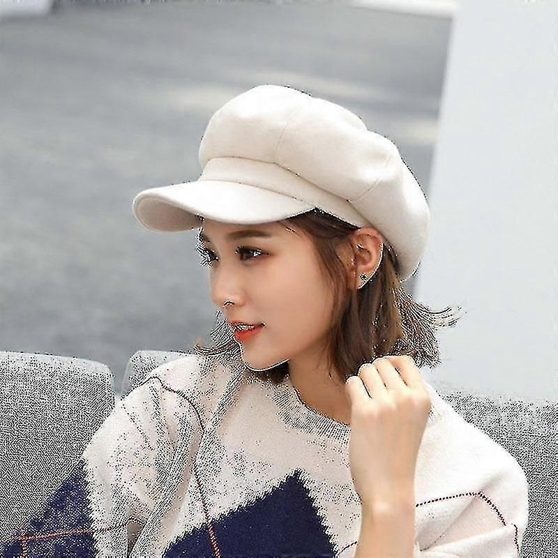Autumn/ Winter Octagonal Stylish, Newsboy Wool Beret Hats's