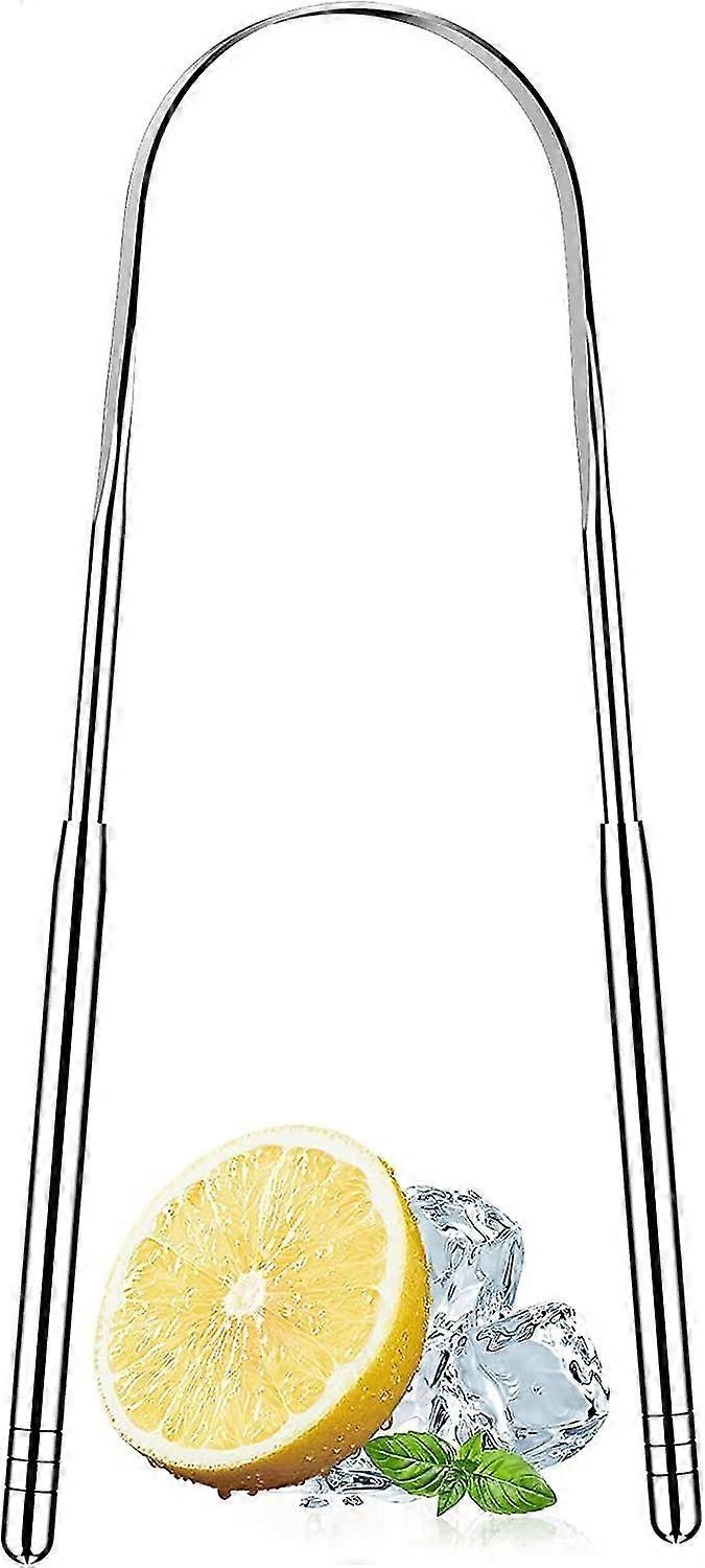 Tongue Scraper, 1-pack Tongue Scraper Copper, Tongue Scraper Tongue Scraper For Adults, U-shape Tongue Scraper Tongue Scraper For Fresh Breath, Stainl
