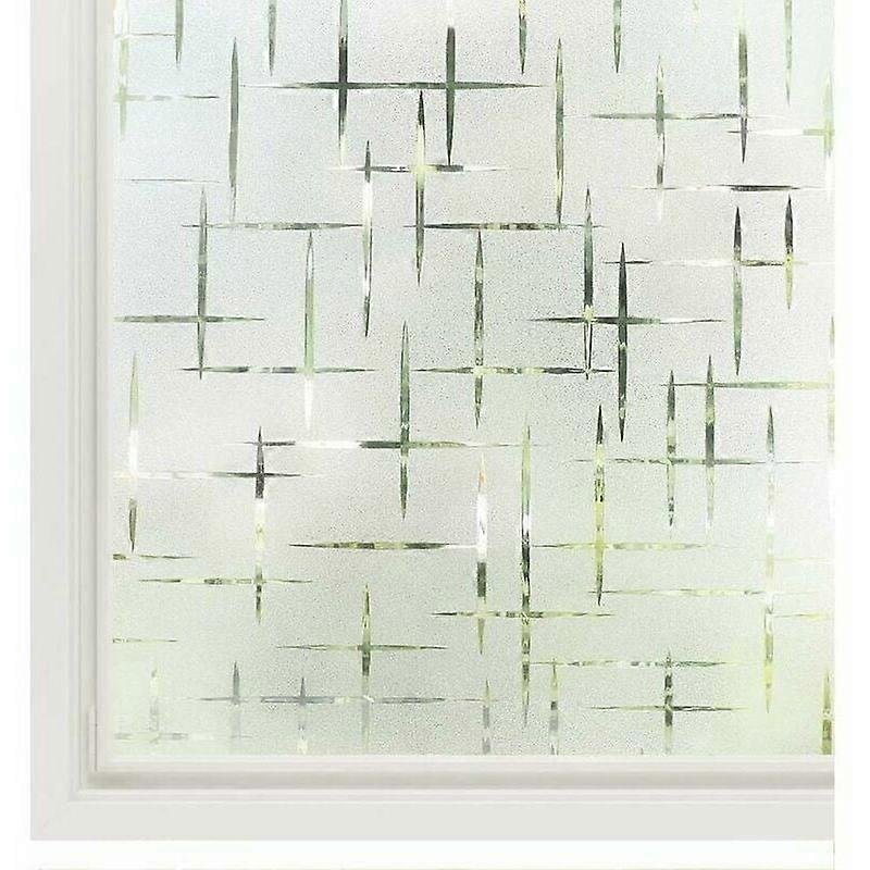 Decorative Window Cling For Heat Blocking, Non-Adhesive Privacy Film That Is Easy To Install, Reusable With No Residue Upon Removal, Perfect For