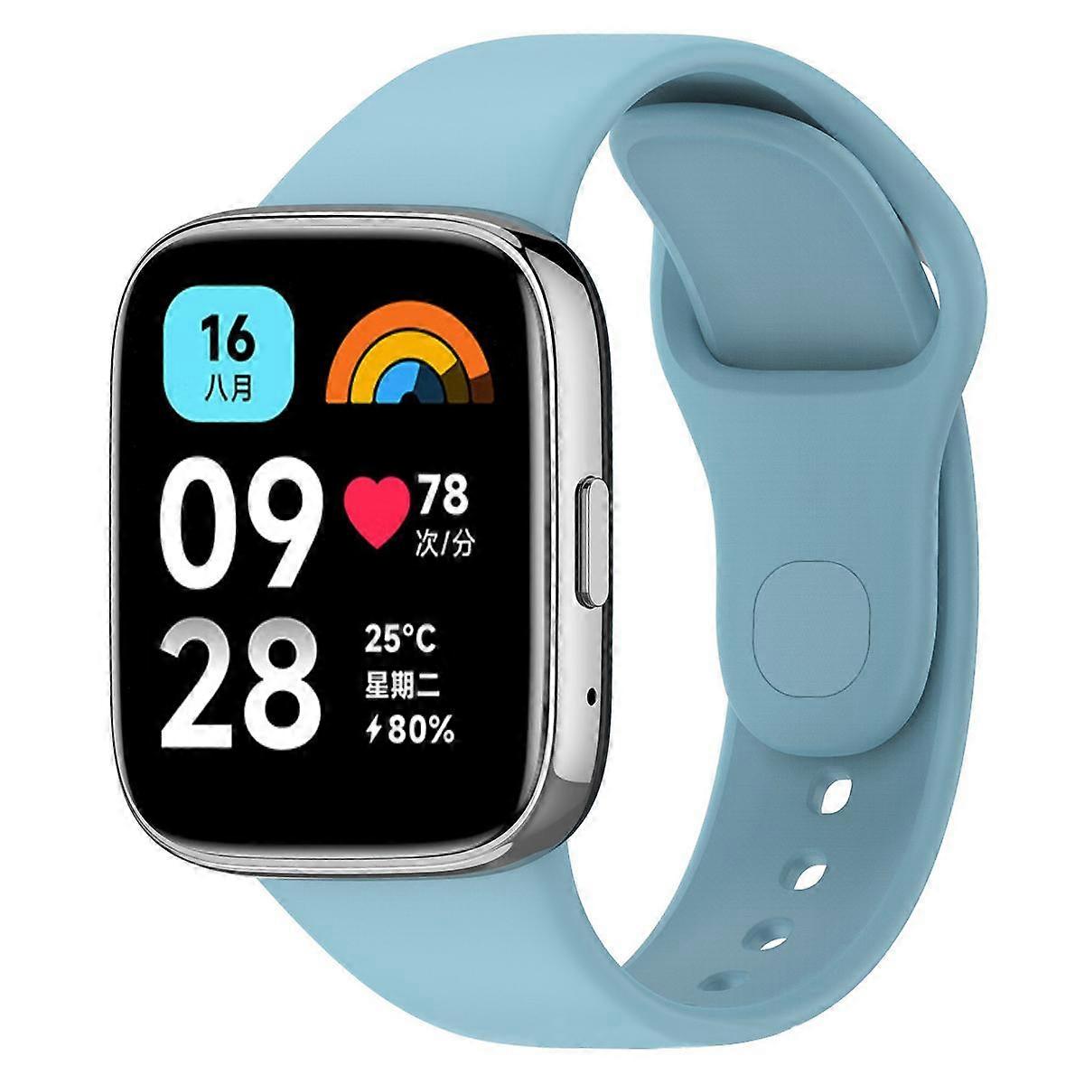 xDfind Solid Color Silicone Watch Band