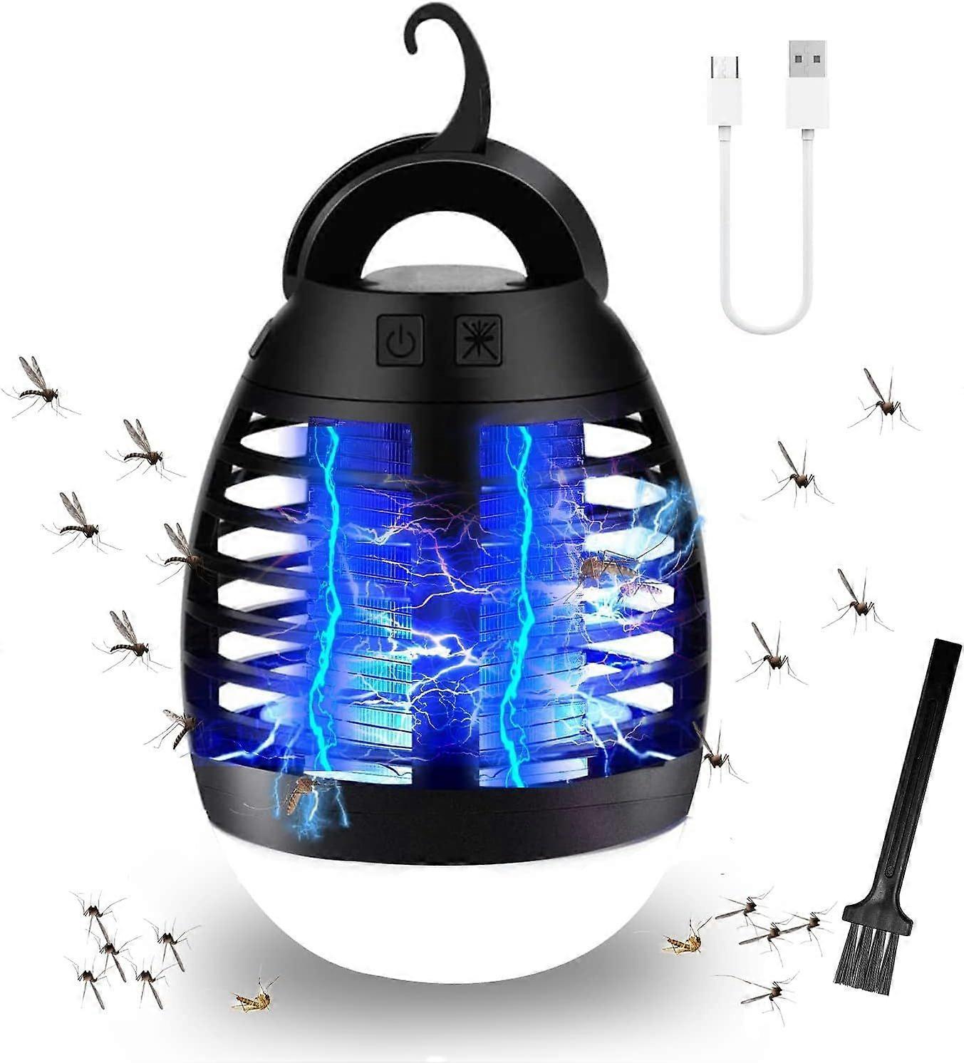 2025 Latest Model  Bug Zapper Outdoor Mosquito Killer Lamp Portable Bug Zapper