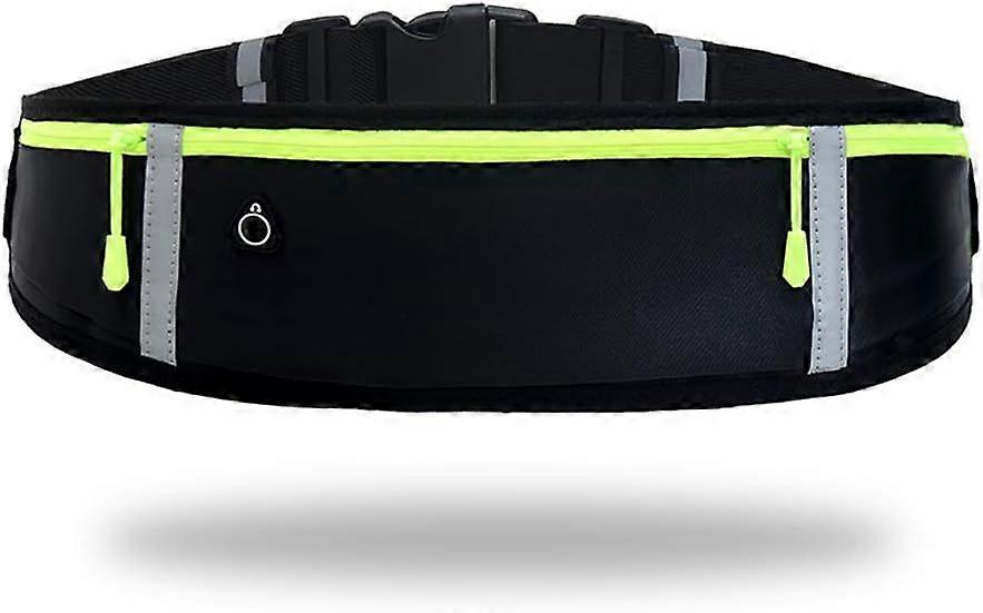 Running Belt with Waterproof Adjustable Elastic Strap, Sweatproof waistpacks with Large Capacity, Perfect for Running and Outdoor Activities