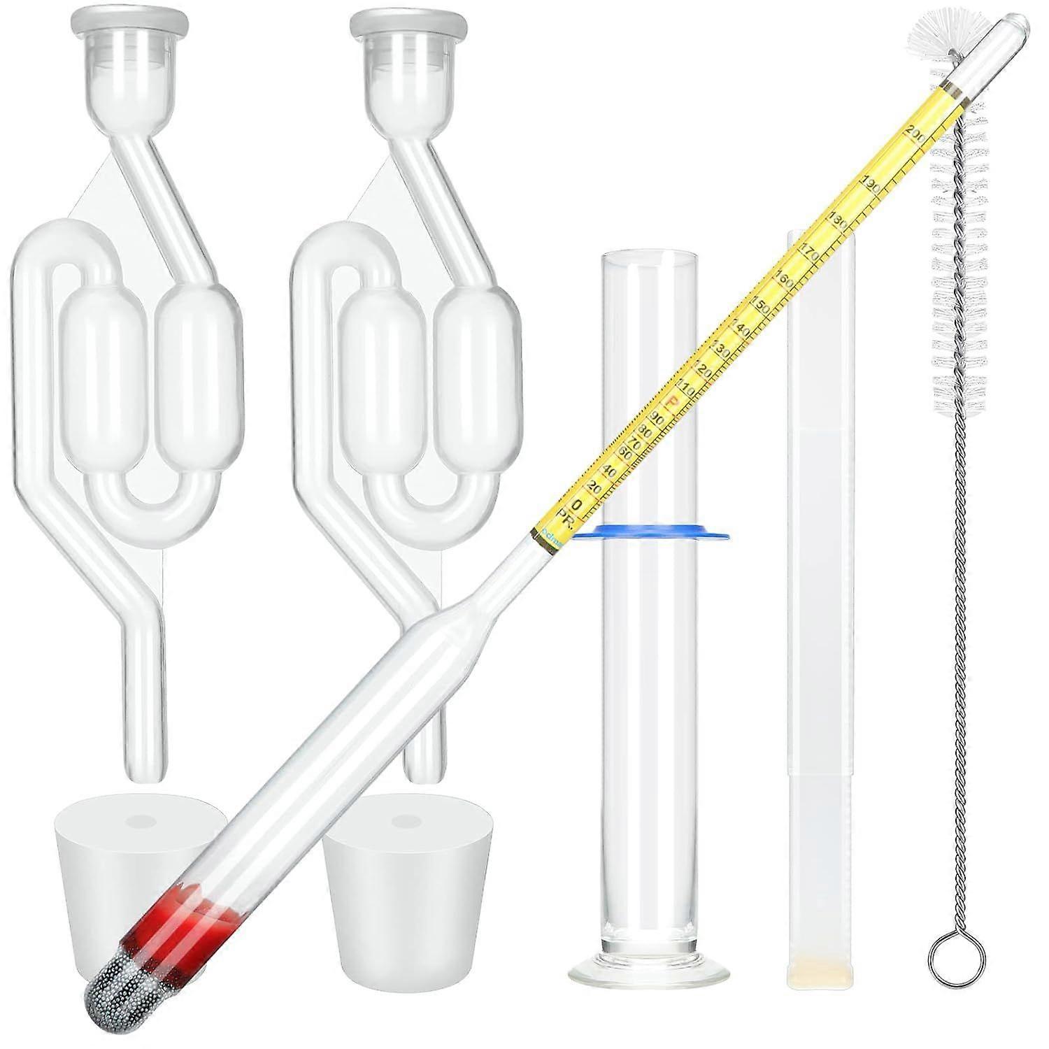 2025 Latest Model  Hydrometer Alcohol Meter Test Kit 0-200 Proof Digital