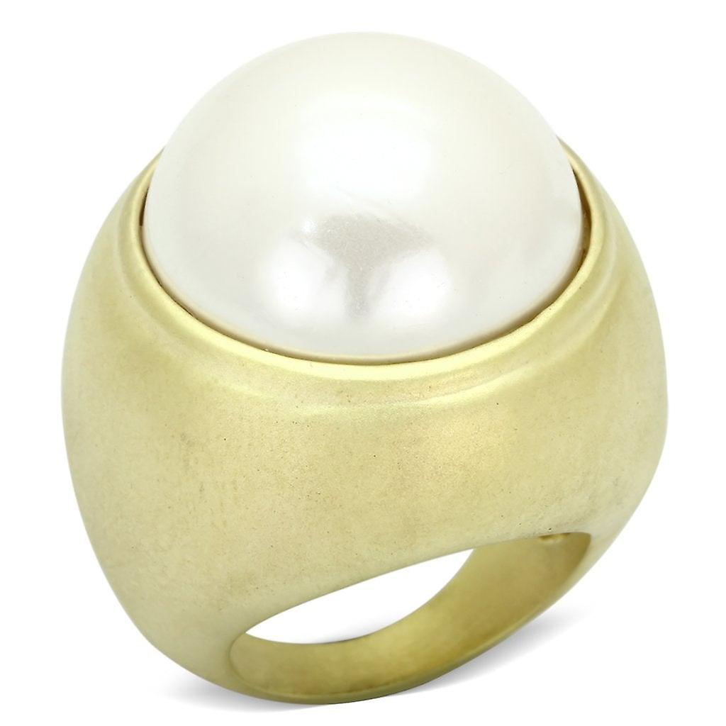 Ring Synthetic White LOA835 for Women Style Matte
