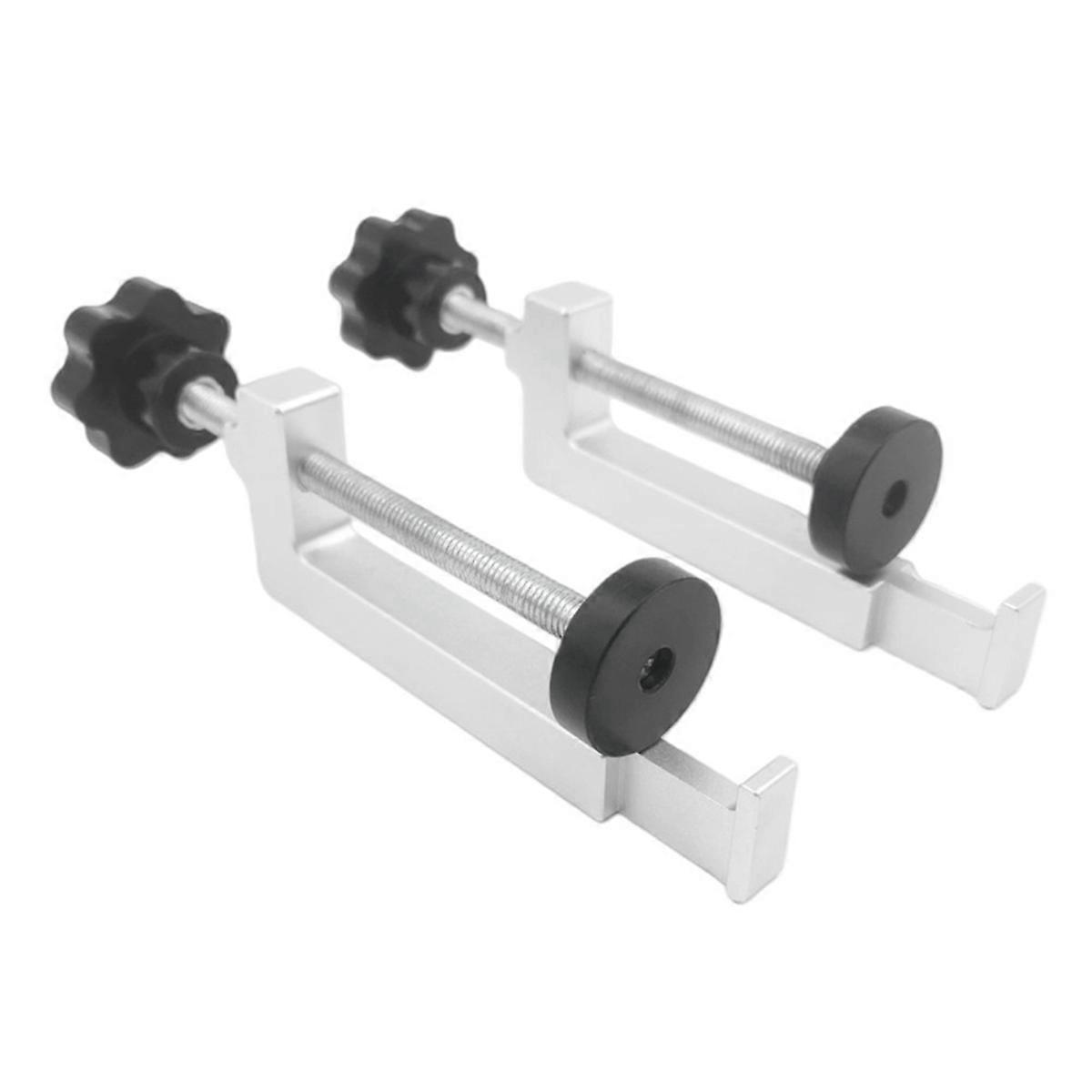 Universal Fence / T-Slot / Table Saw Guide Rail Clamps Aluminum Alloy