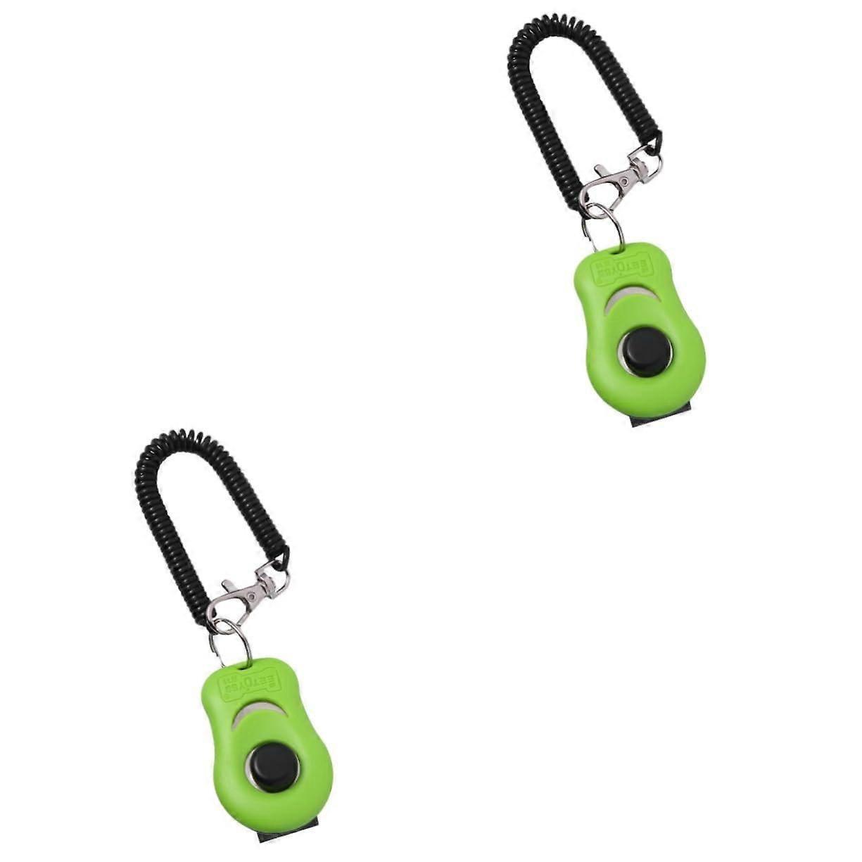 Dog Training Rattle Clicker for Obedience and Agility - Adjustable Sound Bell for Small and Large Dogs