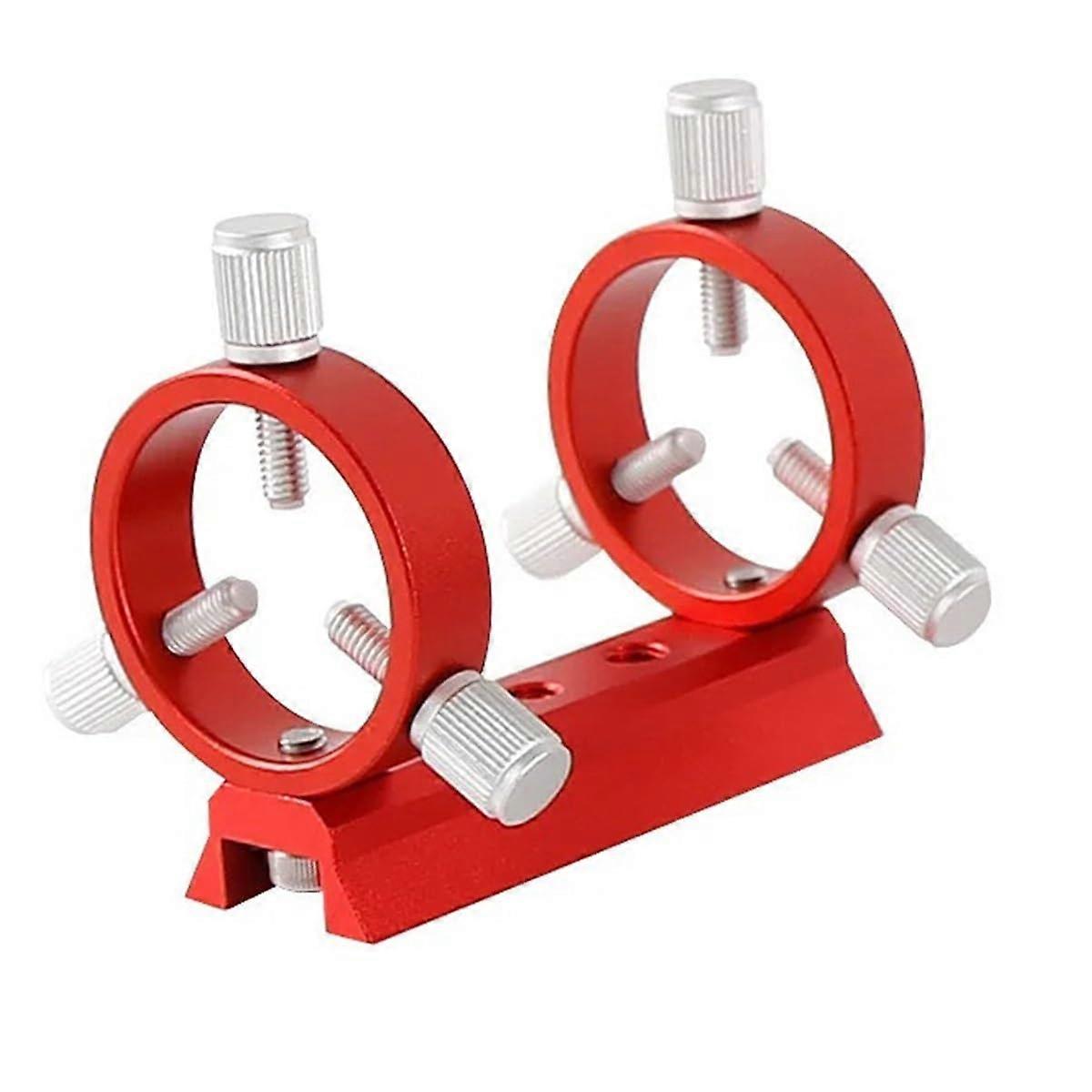 42/50/60/68/80/90/102mm ThreePoint Guide Scope Ring Astronomical(Red 68mm)